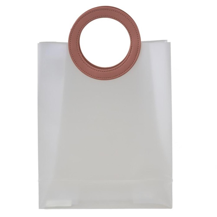 BORSETTA MAXI MANICO TONDO CIPRIA H32X26X11